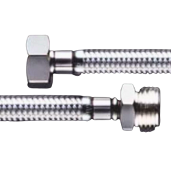GIO - BRAIDED CONNECTOR - 350 x 15mm - M/F (1579)