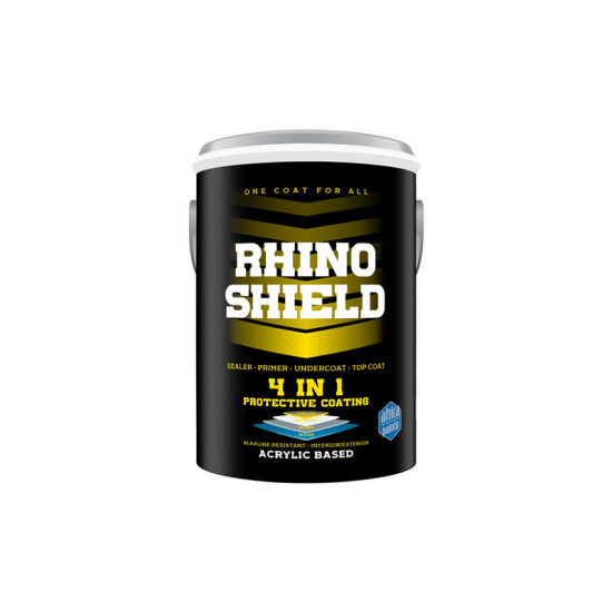 AP - RHINO SHIELD - 4 IN ONE - WHITE - 5LT