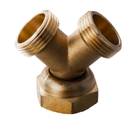 GIO - Y JOINT - BRASS - MF -22mm (8205) 