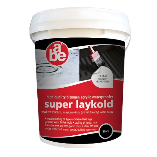 ABE - SUPER LAYKOLD - W/PROOFING - BLACK -  20LT