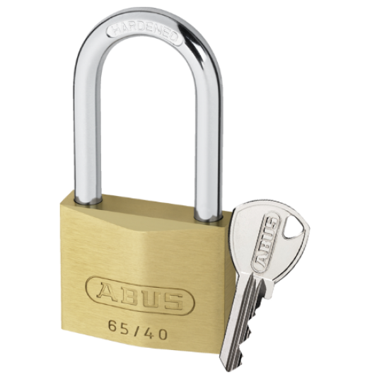 ABUS - PADLOCK BRASS - 40mm L/S - 6540HB40 -1 BBL