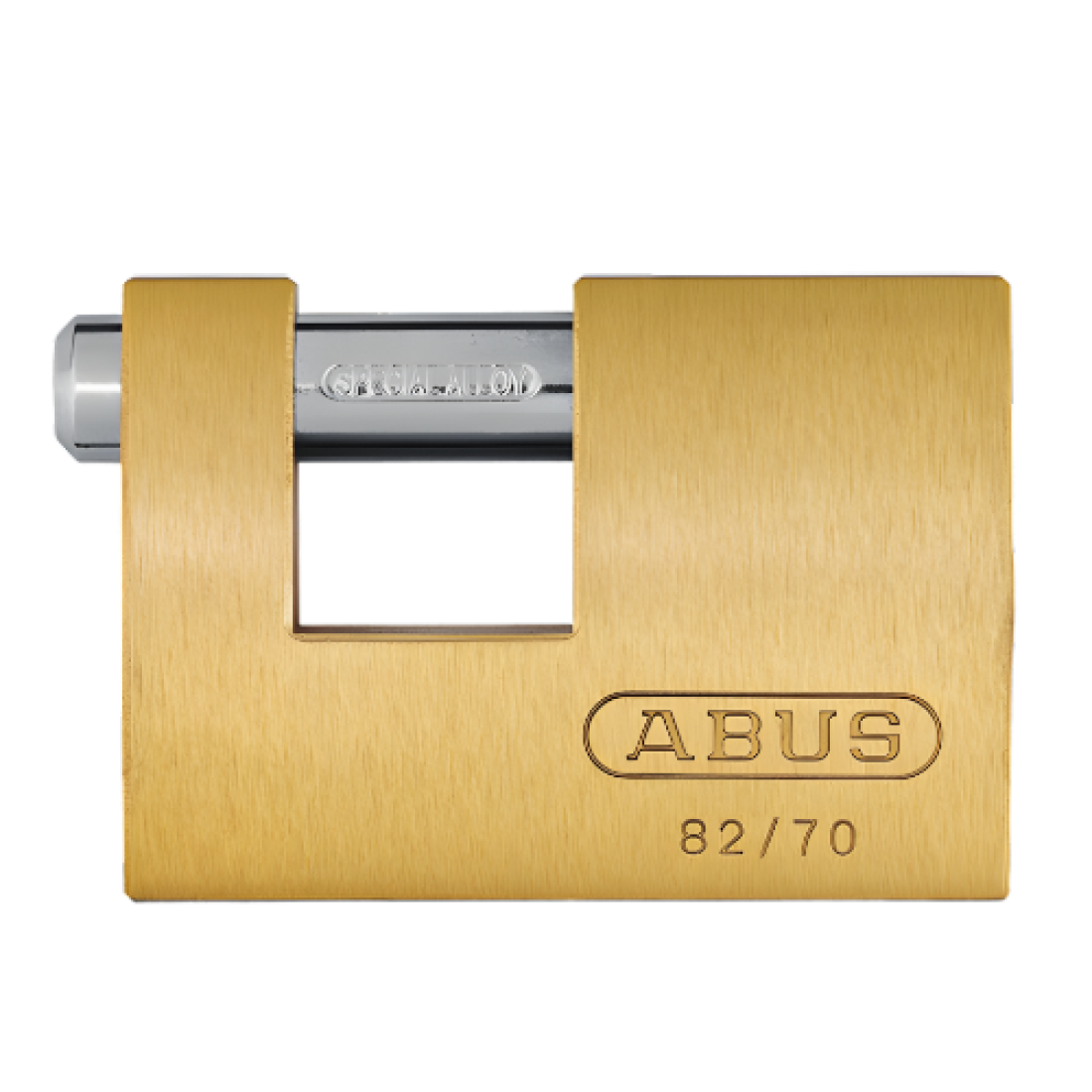 ABUS Brass Insurance Padlock 70mm 82/70-1 BBL – High-Security Lock