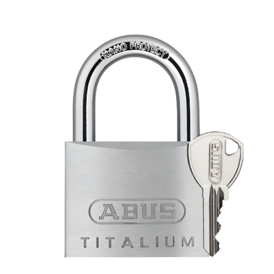 ABUS - PADLOCK TITALIUM - 50mm - 64TI/50-1 - BBL