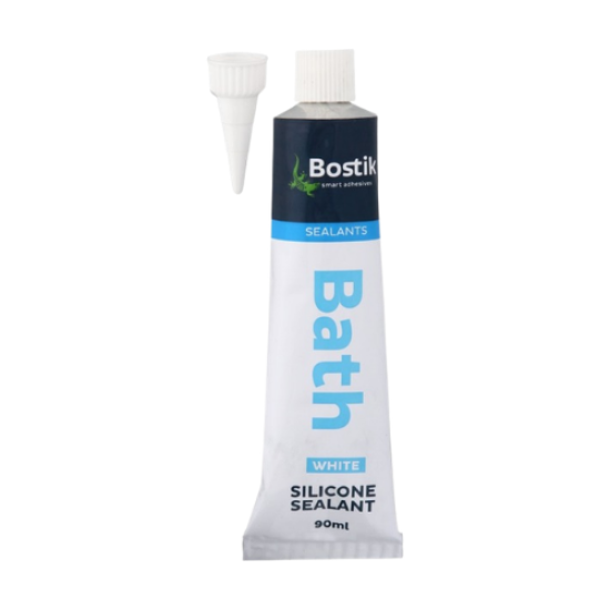 ALCOLIN - BOSTIK SILICONE - BATH WHITE - 90ml