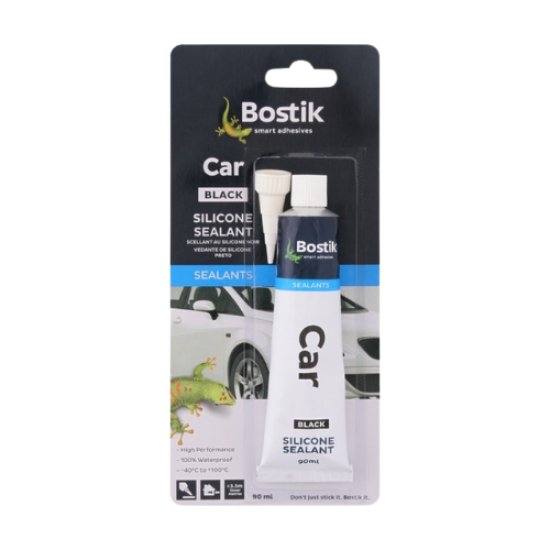 ALCOLIN - BOSTIK SILICONE - CAR BLACK - 90ml