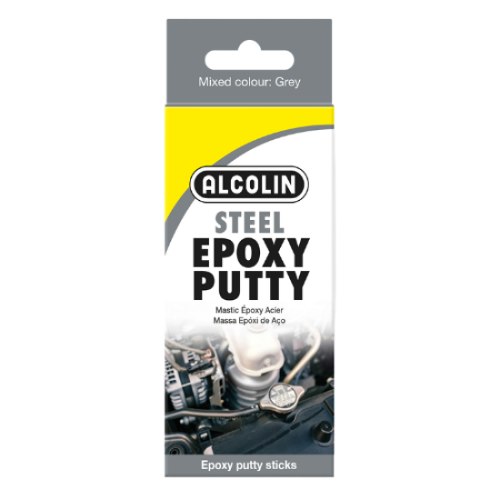 ALCOLIN - EPOXY - PUTTY - STEEL - 120GRAM