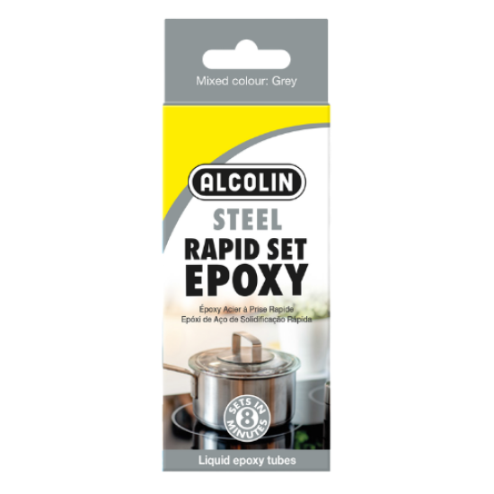 ALCOLIN - STEEL EPOXY - RAPID SET - 40ml