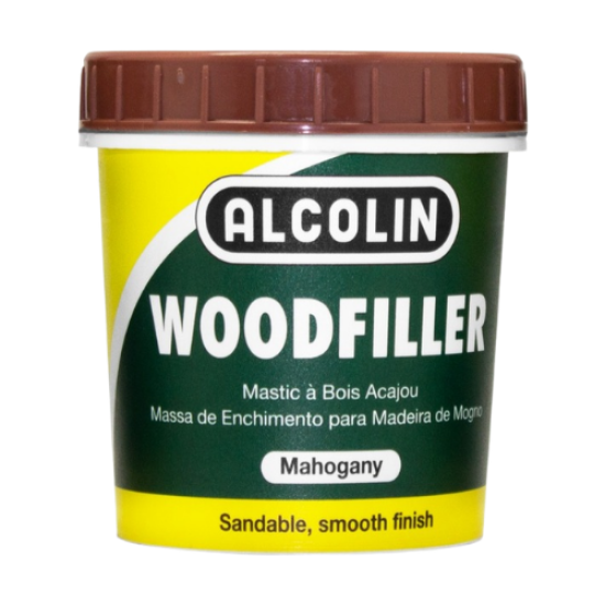ALCOLIN - WOODFILLER - MAHOGANY - 200 GRAM