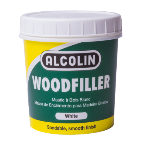 ALCOLIN - WOODFILLER - WHITE - 200 GRAM