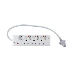AUSMA - SURGE 7 WAY MULTIPLUG - ILLUM SWITCH