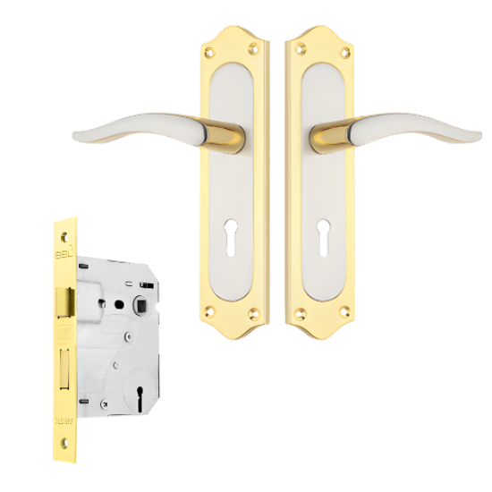 BBL - MORTICE LOCKSET - 2LV SABS - GOLDSTONE BP/SN