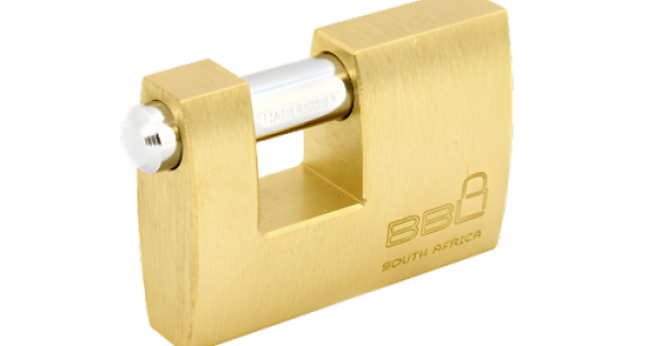 BBL Brass Insurance Padlock 63mm | Heavy Duty Security Lock