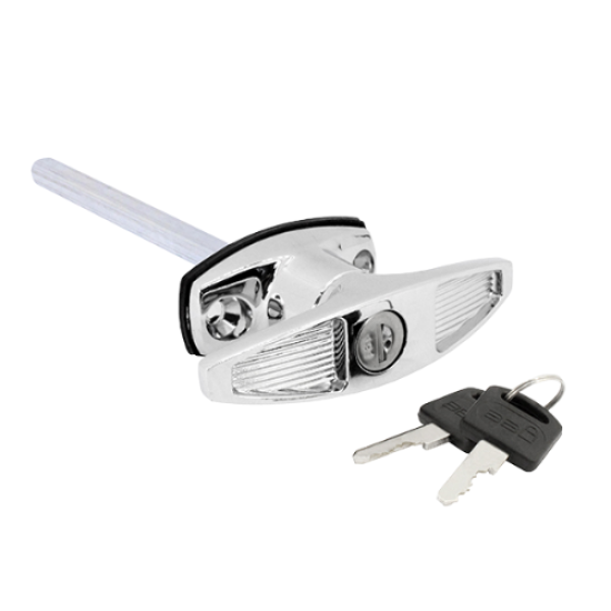 BBL - T- HANDLE - DRILLED PLAIN 120mm-3BLTHDP-CP-1