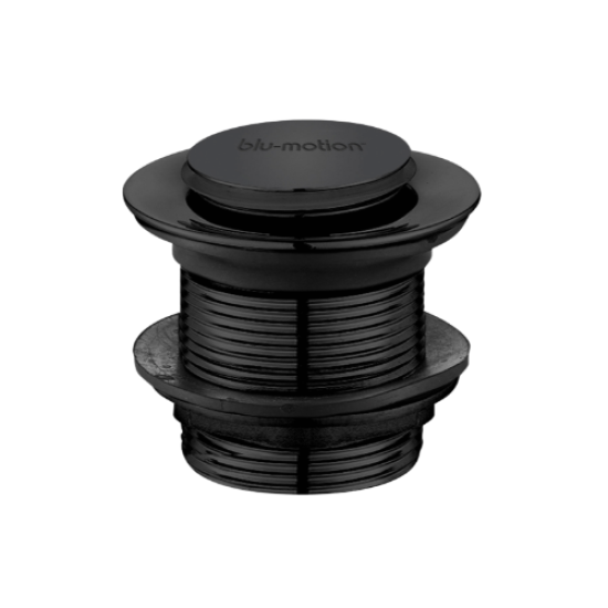 BM - BLACK BATH POP UP WASTE 40mm (BW40BK)
