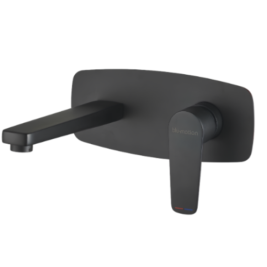 BM - BLACK IN WALL BASIN MIXER (BM84416BK)