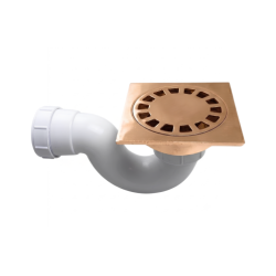 BM - ROSE GOLD SHOWER TRAP 100 x 100mm (SC100RS)