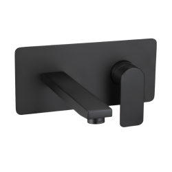 BORRAS - BASIN MIXER - S/LV - BLACK - BGIRWMBB