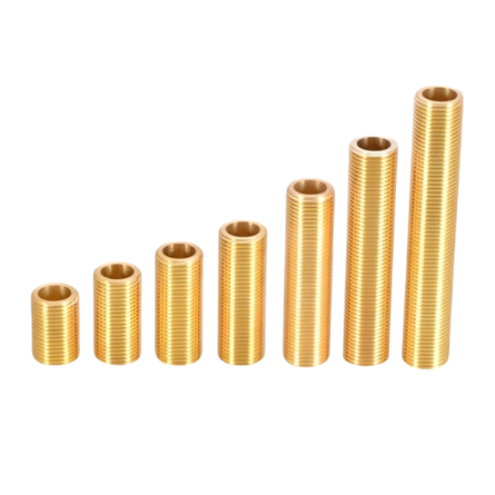 BRASS - RUNNING NIPPLE - 15mm x 100mm