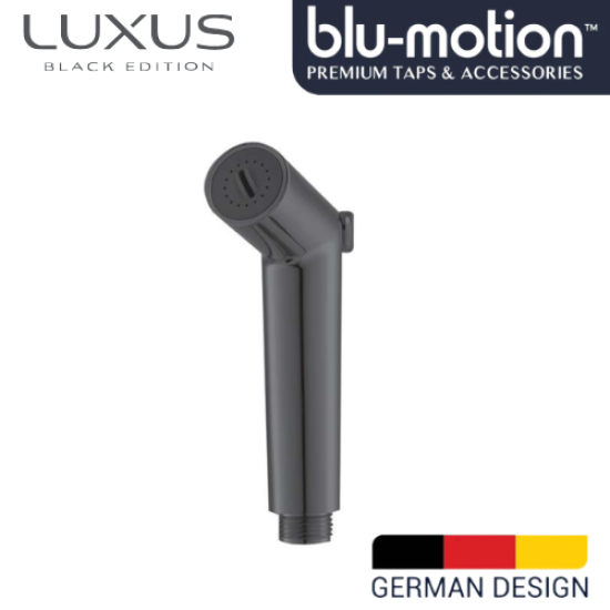 BLU MOTION - BLACK BIDET SET + A/VALVE (BS00BK)