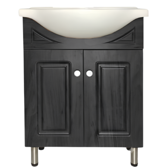 CABINET - B/ROOM - BLACK 2PC - MNC002B