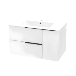 CABINET - B/ROOM - WALL HUNG - WHITE 2PC - MNC005W