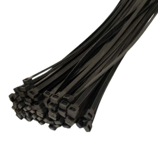 CABLE TIES - BLACK - 5 x 300mm (50) PACK