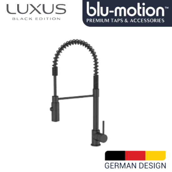 BLU MOTION - BLACK SINGLE LEVER SPRING TYPE (BM10604BK)