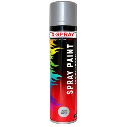 Q - SPRAY PAINT - ENGINE SILVER - 300ml - QSP003