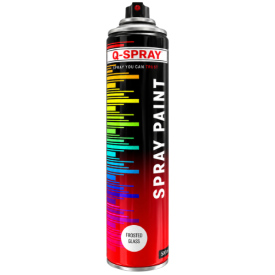 Q - SPRAY PAINT - FROSTED GLASS - 300ml - QSP035