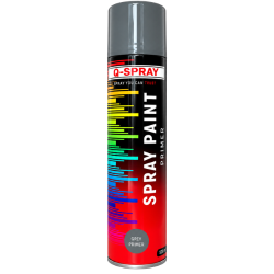 Q - SPRAY PAINT - GREY PRIMER - 300ml - QSP013