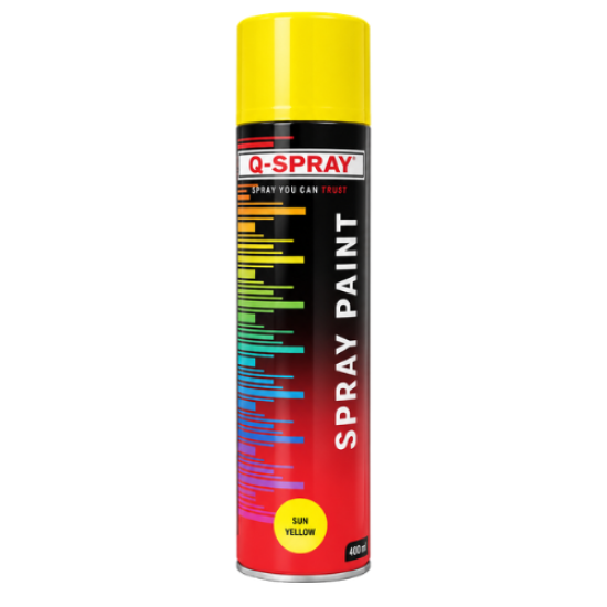 Q - SPRAY PAINT - SUN YELLOW - 300ml - QSP023