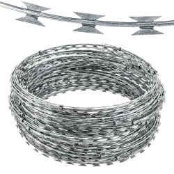 RAZOR WIRE - CONCERTINA - 450mm X 10MT