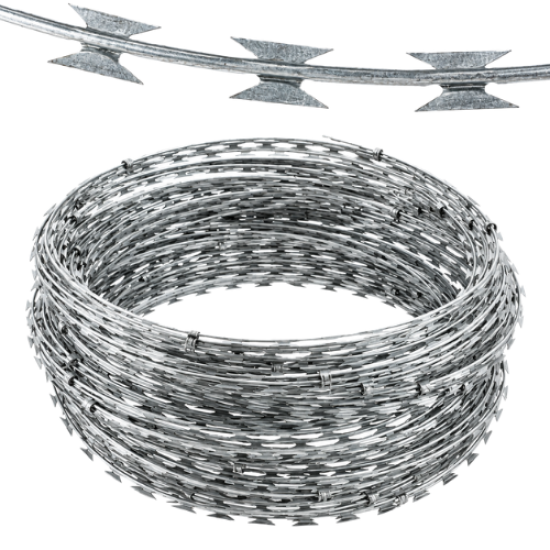 RAZOR WIRE - CONCERTINA - 450mm X 10MT