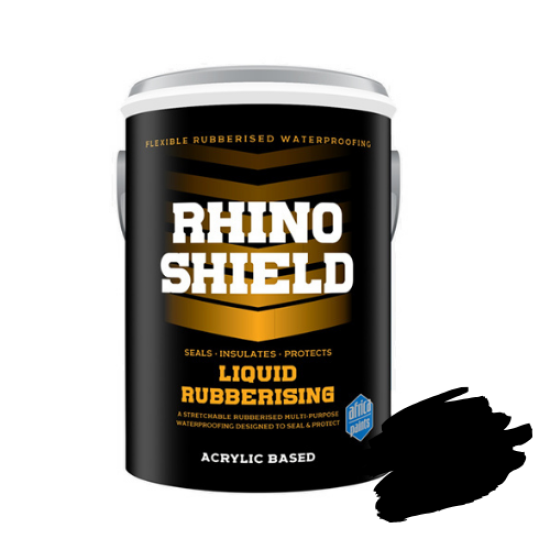 AP - R/SHIELD - LIQ/RUBBER - BLACK - 20LT