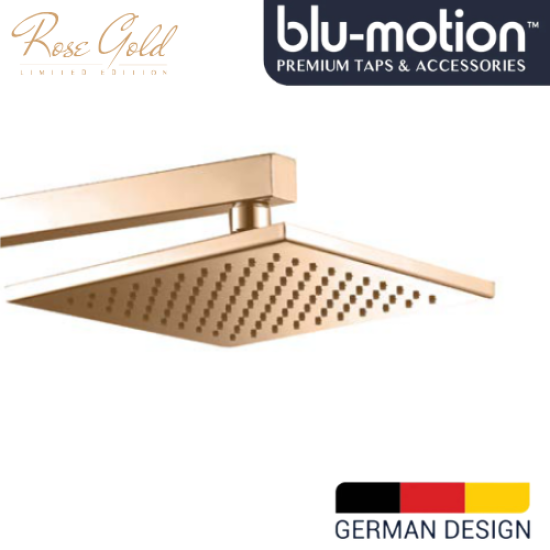 BLU MOTION - ROSE GOLD S/HEAD & ARM (RSHA01)