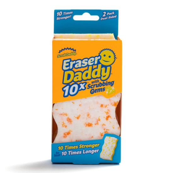 Scrub Daddy - Eraser Daddy 10x Stronger 2Pk (0734)