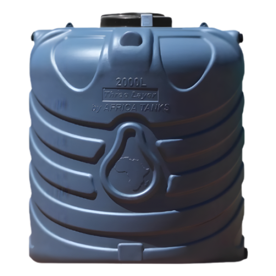 WATER TANK - 2000LT - AFRICA - DARK GREY