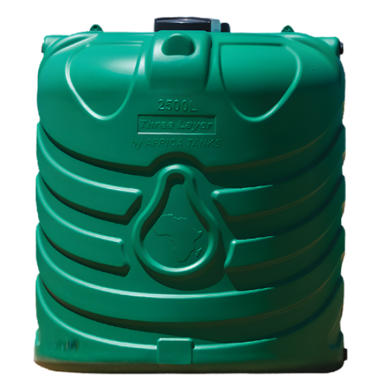 WATER TANK - 2500LT - AFRICA - GREEN/SAHARA