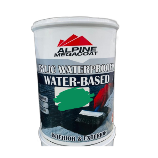 AP - ACRYLIC - W/PROOFING - GREEN 5LT