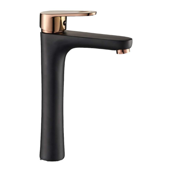 Livorno - Basin Mixer - High Tap 16 - Black/Gold - LM5801H