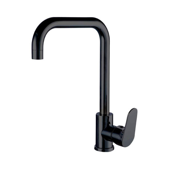 Livorno - Kitchen Mixer - Deck S/LV - Black - Tap 35