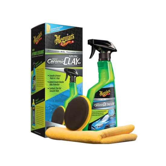 Meguiars - Hybrid Ceramic Quick Clay Kit