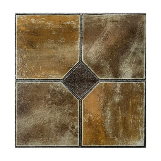 Multiflor – Self Stick Tile  - Brown (7910) (7 Tiles per Box)