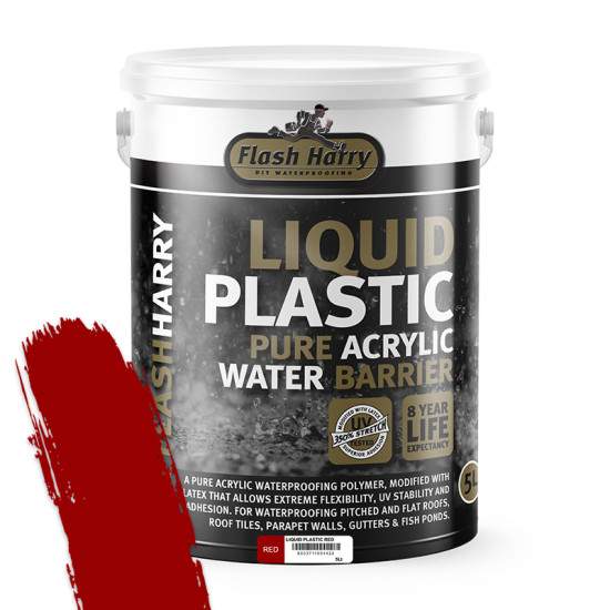 Flash Harry – Liquid Plastic Acrylic – 5L – Red 