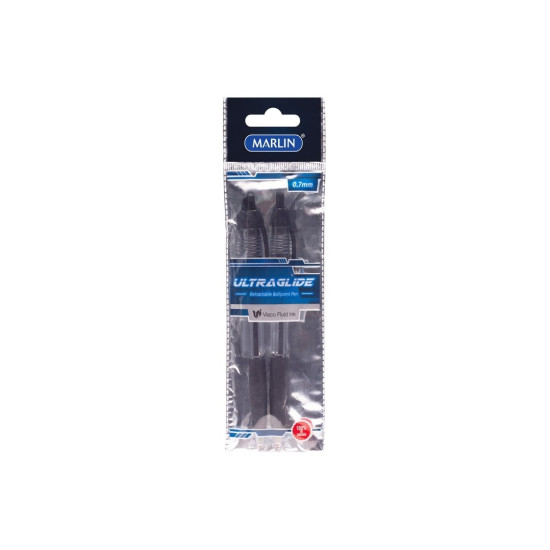 Marlin - Ultra Glide Ret Pen 2's Black (SM191)