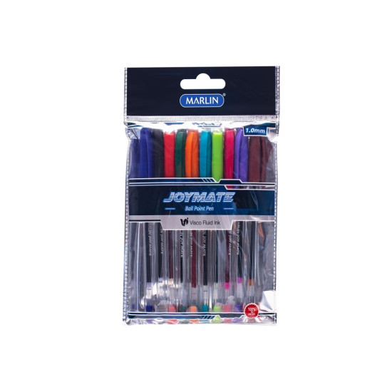 Marlin - Joymate Pen 10's Assorted (SM128)
