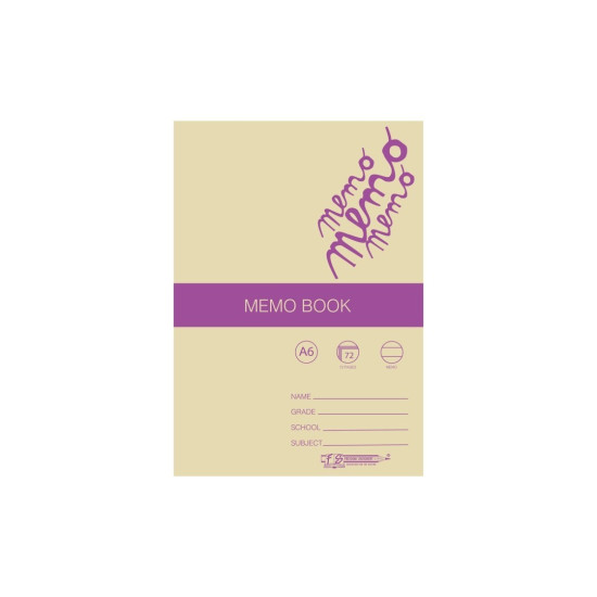 Marlin - Memo Book 72 Page A6 (2055)