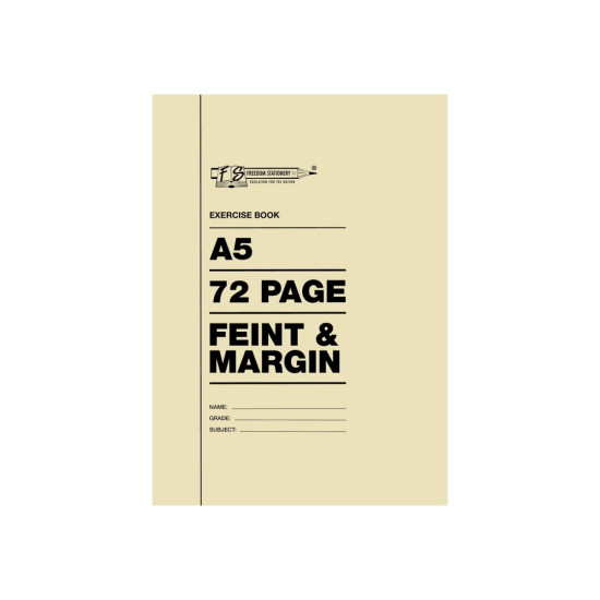 Marlin - Exercise Book 72 Page A5 F/M (2033)
