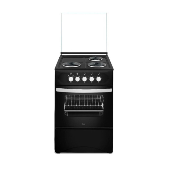 Ferre - 3 Hot Plate Electric Stove Black - F5C03E3.T.BG