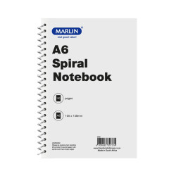 Marlin - A6 Side Spiral Notebook 100 Page (026I)